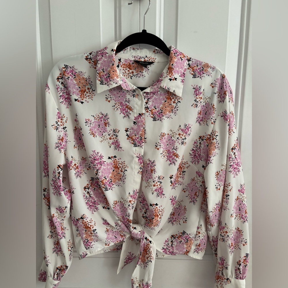 Tie up blouse